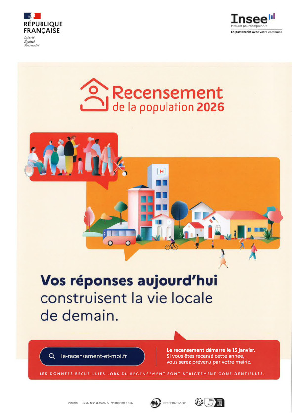 Recensement 2026