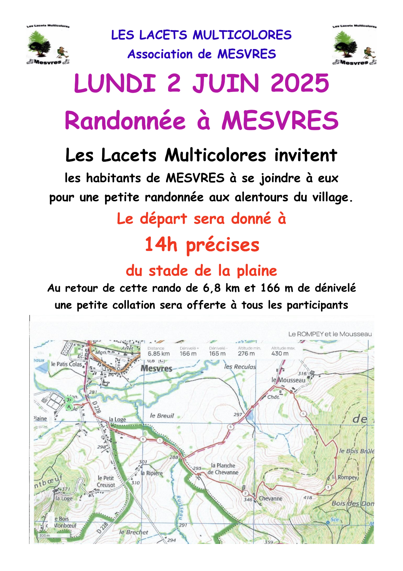 Randonnée à Mesvres